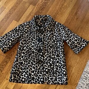 Forever 21 Leopard Print  Jacket